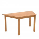 Trapeztisch, 140x70 cm (B/T), 70 cm hoch, 